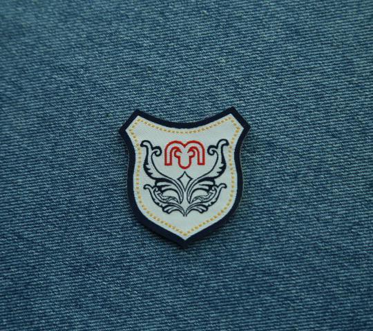 Wholesale Decorative Fabric Clothing Woven Label Patches
