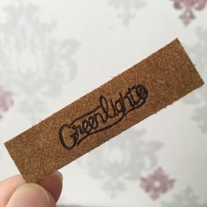 Microfiber Suede Leather Label